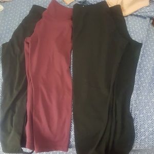 LOT of 5 pairs of Leggings all size XL